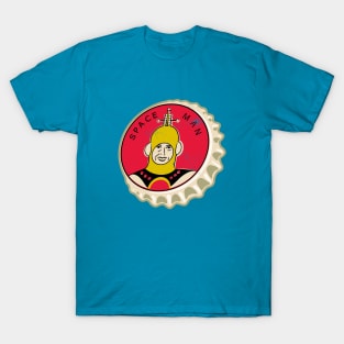 Vintage Ballin's Breweries Space Man Soda Bottlecap T-Shirt